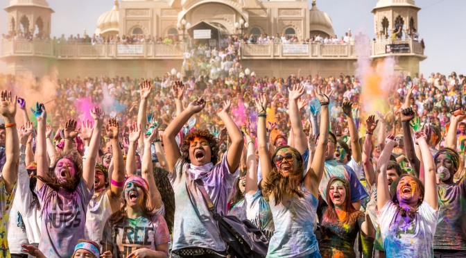 Holi Festival of Colours, India